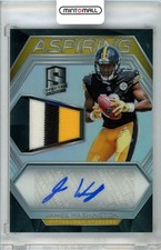 2018 Panini Spectra James Washington Aspiring Patch Autograph /187 Card