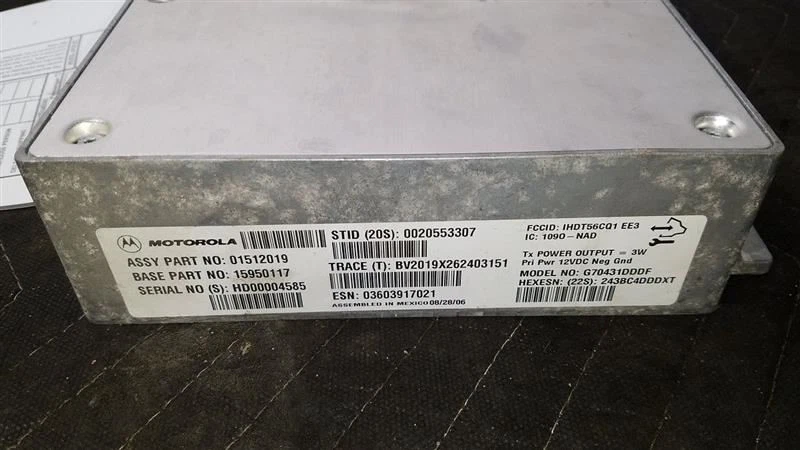 Pontiac Grand Prix OnStar 2007 chasis telemático ECM 2210241 Foto 2 de 4