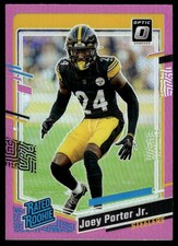 Joey Porter Jr. 2023 Donruss Optic #287 Steelers Insert ? SEE SCAN! FREE SHIP