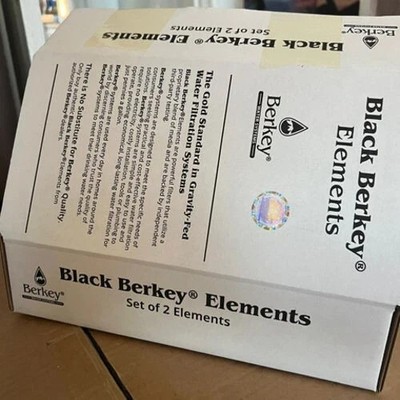 Berkey Black BB9-2 Water replacement Filters For Berkey Water System