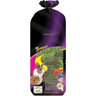 Natural Botanical Hay for Small Animals 24 oz Premium Food Blend