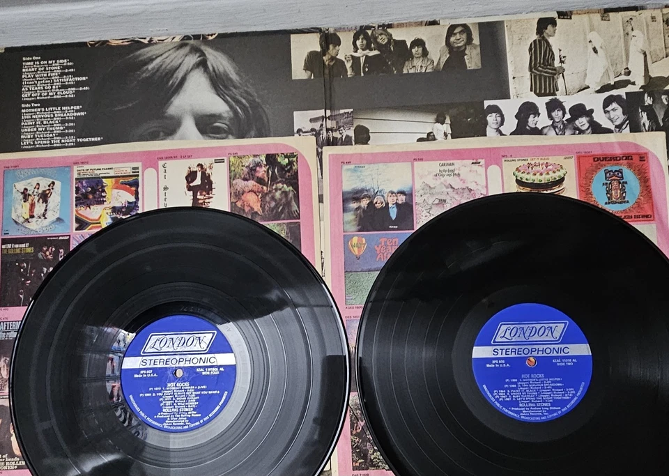 Lot 3 LP of vinyl THE ROLLING STOME HOT ROCKS 1964-1971 ,STEELY DAN ETC - Image 3 of 4