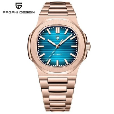 44MM PAGANI DESIGN Automatic Men's Watch 100M Waterproof Diver Stainless NEW