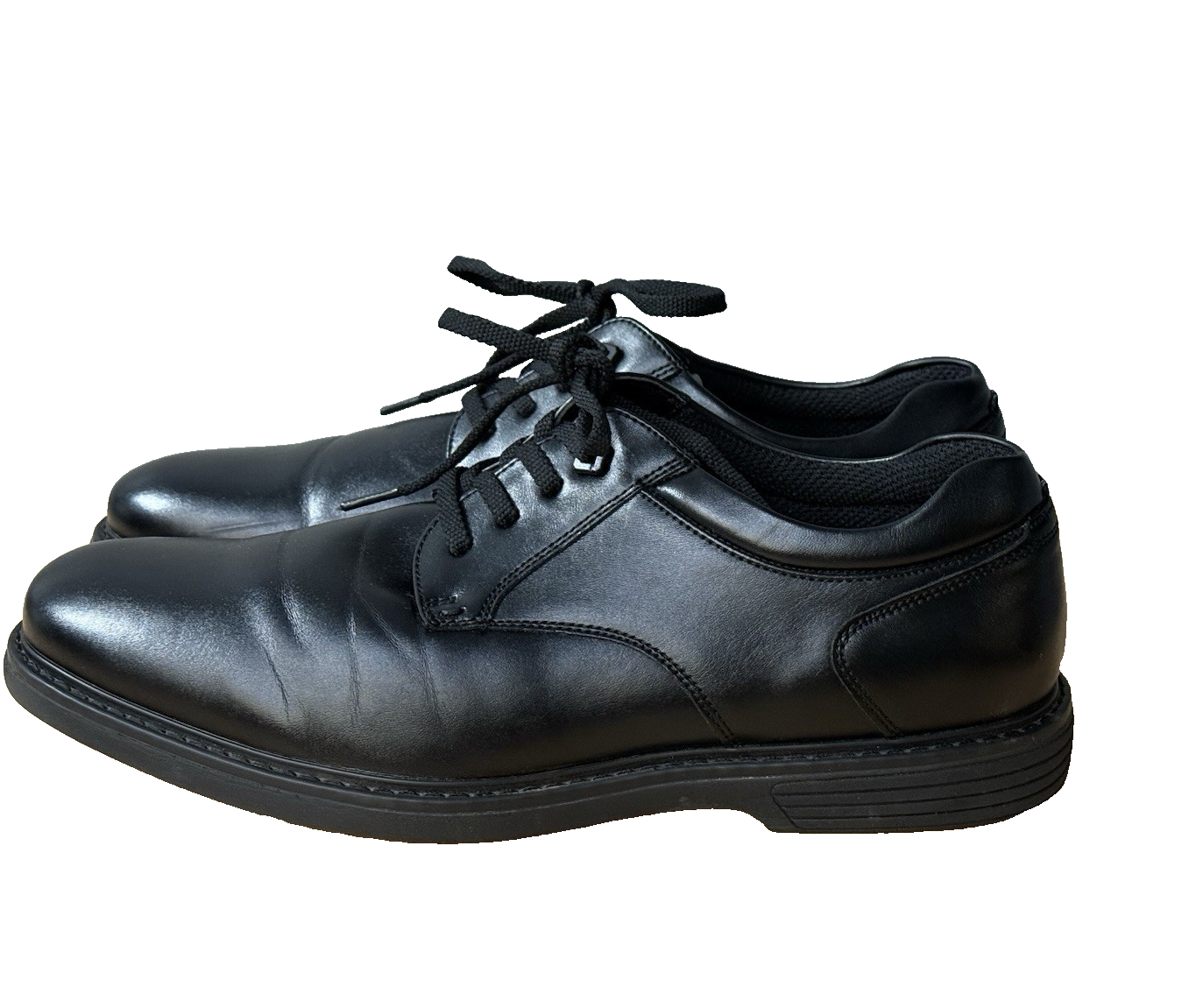 SAOLA Nunn Bush Wade Oxford da Lavoro a Punta Tinta Unita Uomo Taglia 10 M Nero