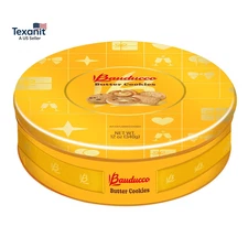 Assorted Butter Cookies Tin, 12 Oz (Pack of 1) – Traditional Danish Shortbread S