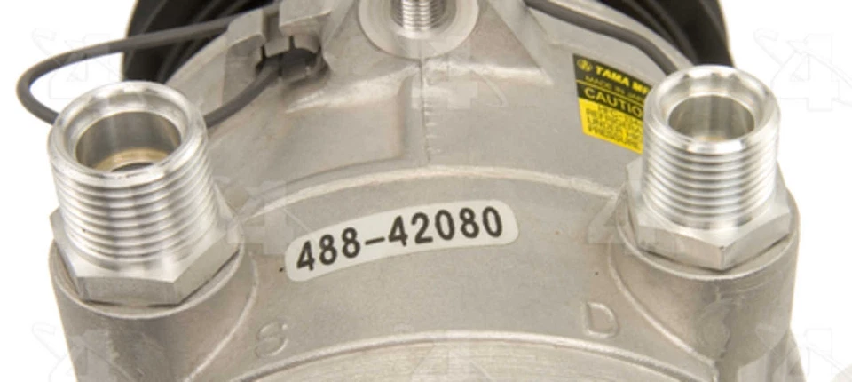 Compresor de aire acondicionado compatible con Geo Tracker 1995-1997 cuatro estaciones Foto 3 de 4