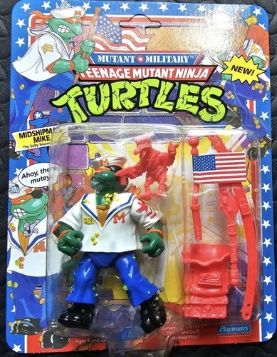 Vintage Midshipman Mike (TMNT Ninja Turtles Playma...
