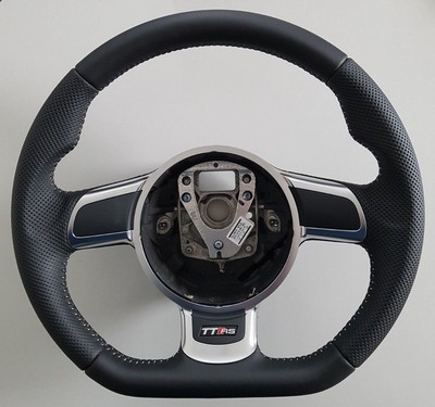 Audi Tt 2 Type 8j Original Ttrs Sport Steering Wheel Leather New Ebay
