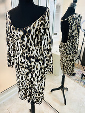 Guess Los Angeles Leopard Dress - Size L
