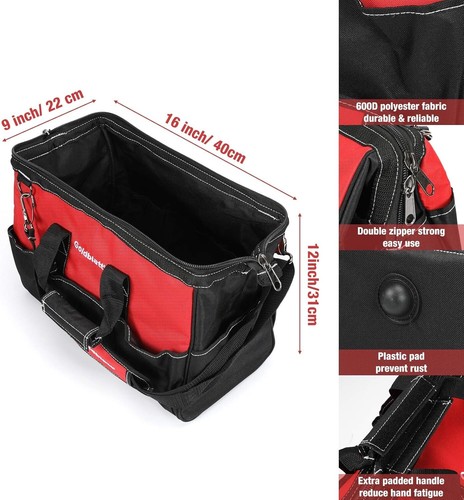 Rust-Resistant 8-Piece Masonry Tool Set with Comfortable Handles & Tool Bag - Picture 6 of 9