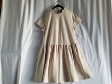 Donna Morgan Size 4 Light Beige Sheath Stretch 