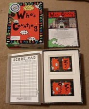 Who's Counting Whozit Game children's kid's educational math game missing 1 card