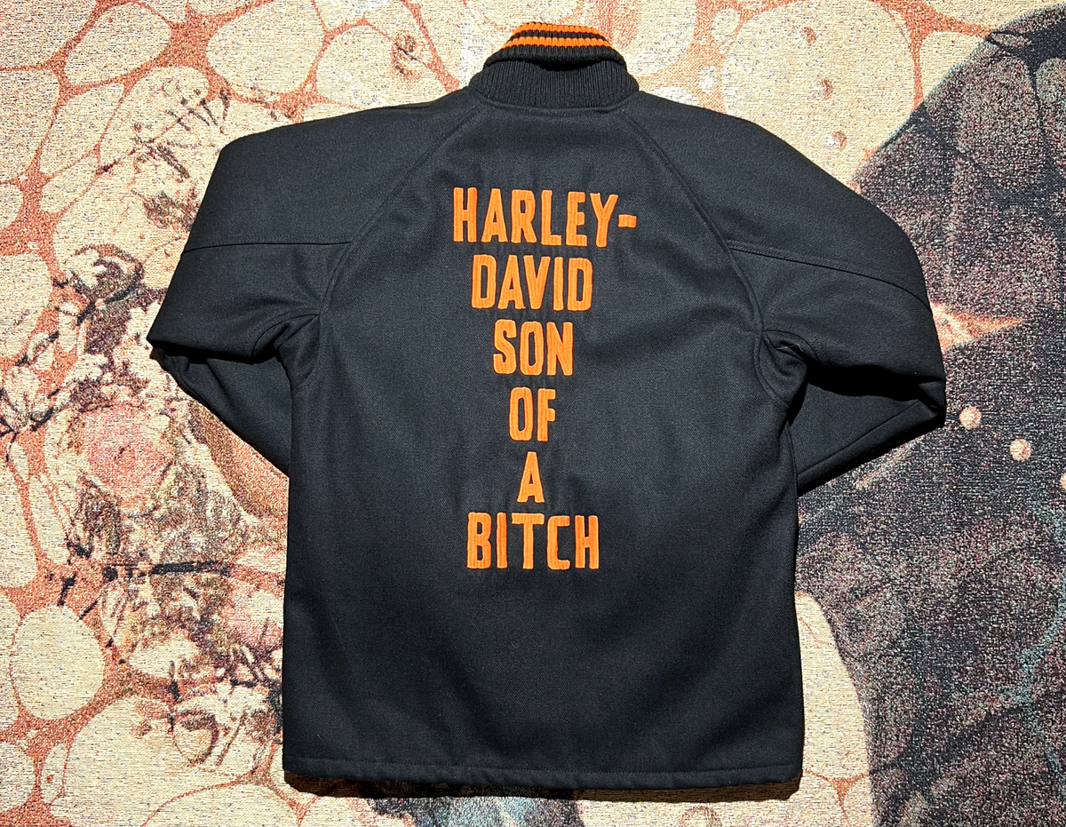 FUCT SSDD ファクトharley davidson スタジャン M