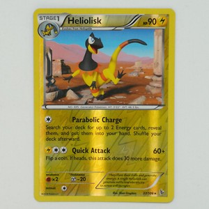 Heliolisk 37/106 Flashfire Reverse Holo Rare Pokemon Card
