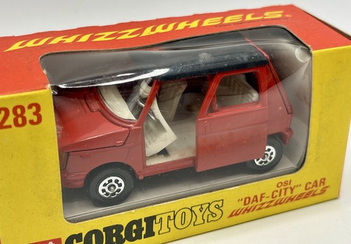 OSI "DAF-CITY" CAR - CORGI Toys Whizzwheels 283 - Mettoy Company 1970 - Neuf - Imagen 2 de 6