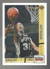 1991-92 Upper Deck - #287 Sean Elliott