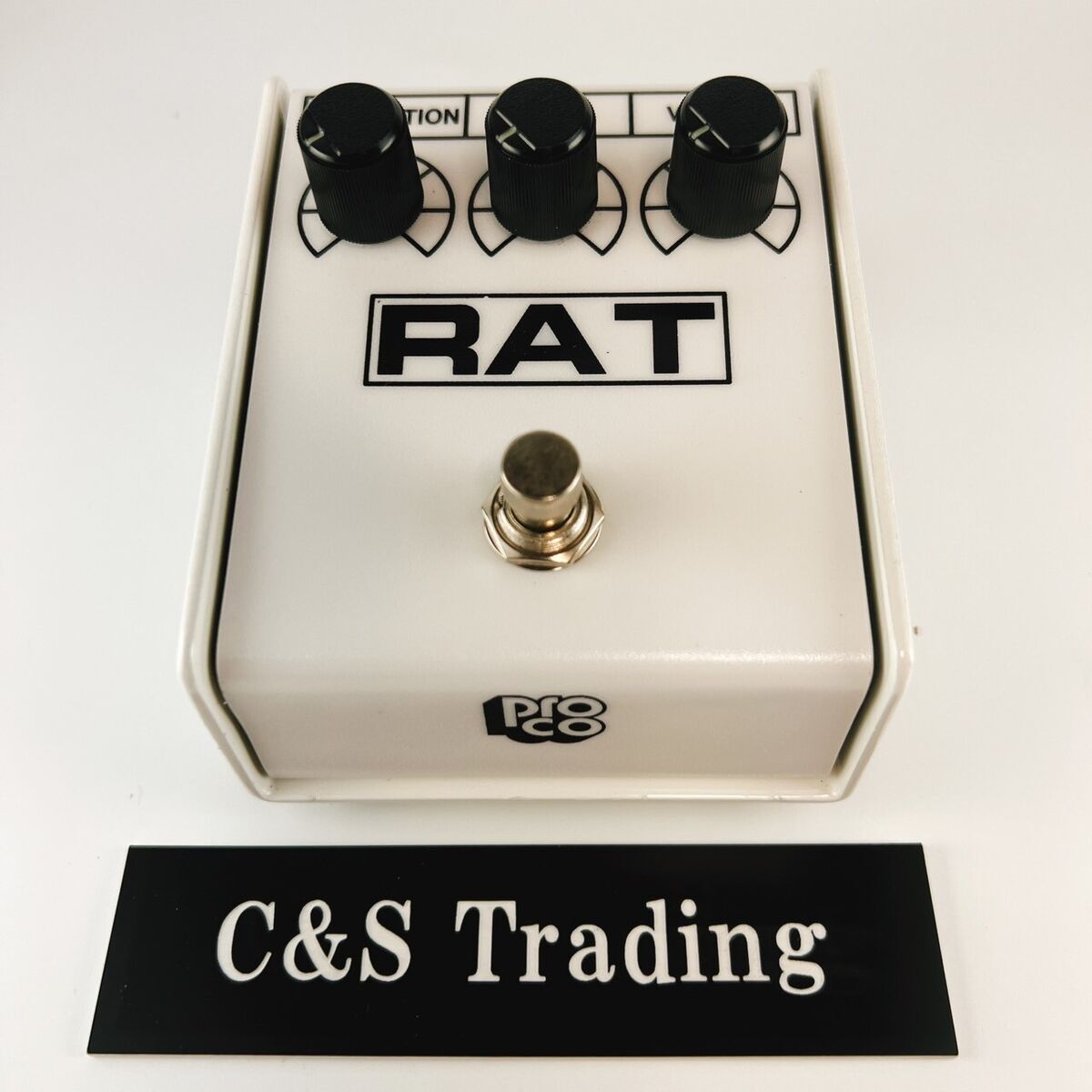 Pro-co RAT 2 WHITE IKEBE 40th Anniversary Distortion pedal Pro-co RAT 2 WHITE IKEBE 40th Anniversary Distortion pedal