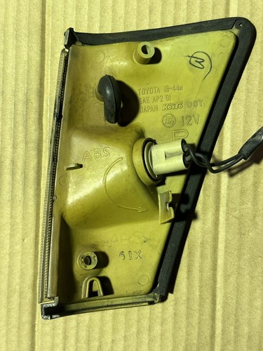 Toyota Tercel Corolla 2 Corsa AL21 AL25 Corner Light Right Koito 16-43 16-44 - Picture 2 of 2