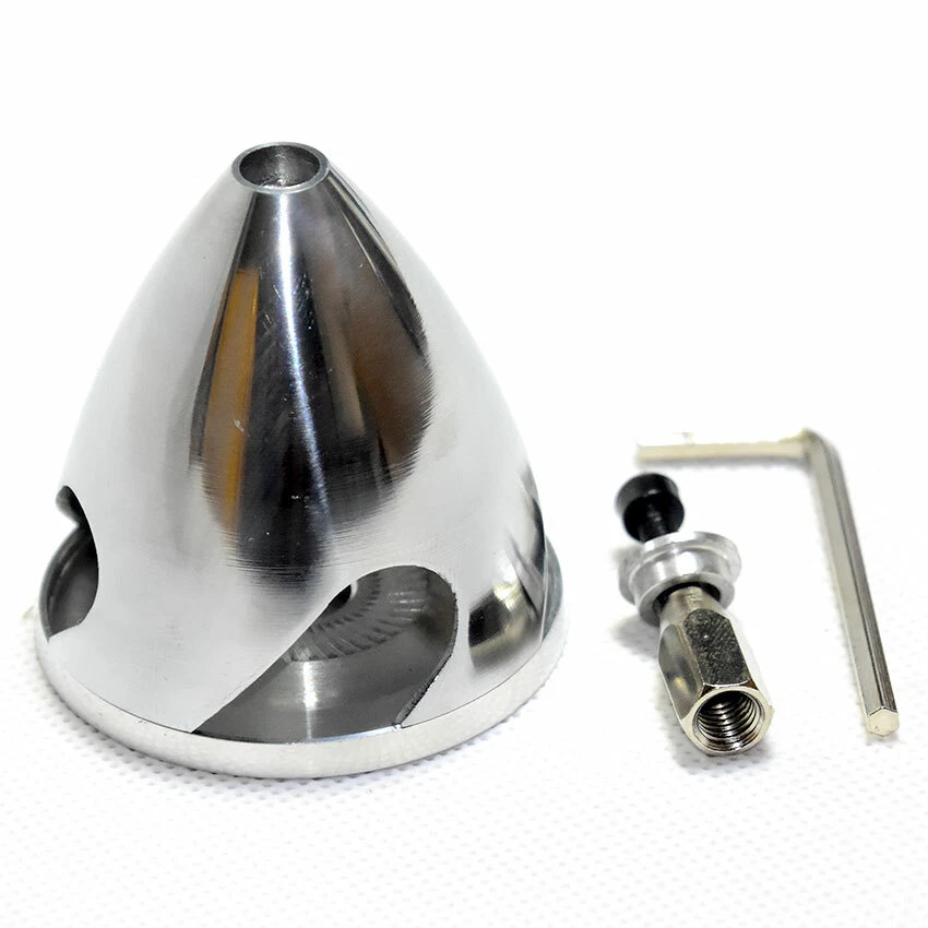 4 Bladed Aluminum Spinner 3.5in /89mm for nitro glow engine 4-blade propeller RC - Image 4 of 4