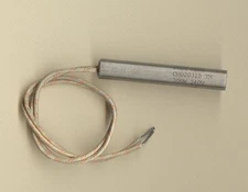 FAST HEAT Cartridge Heater 1/2" Dia x 3" Long 300W 240V 12" Fiberglass Leads