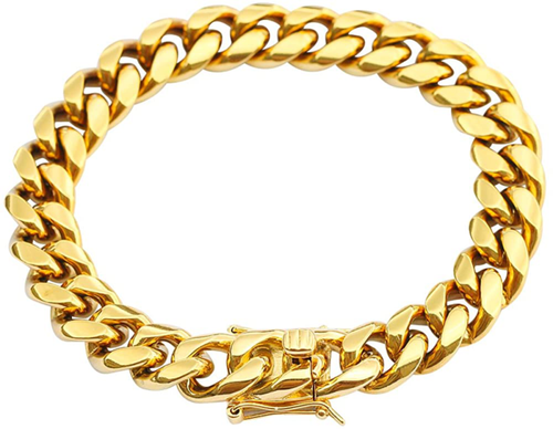 PY Bling Mens Miami Cuban Link Chain 