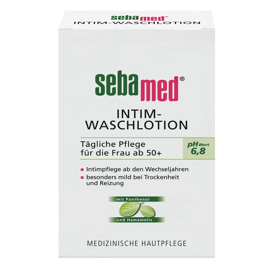 INTIMHYGIENE Sebamed Intim Waschlotion pH 6.8 Pflege für die Frau ab 50 200ml