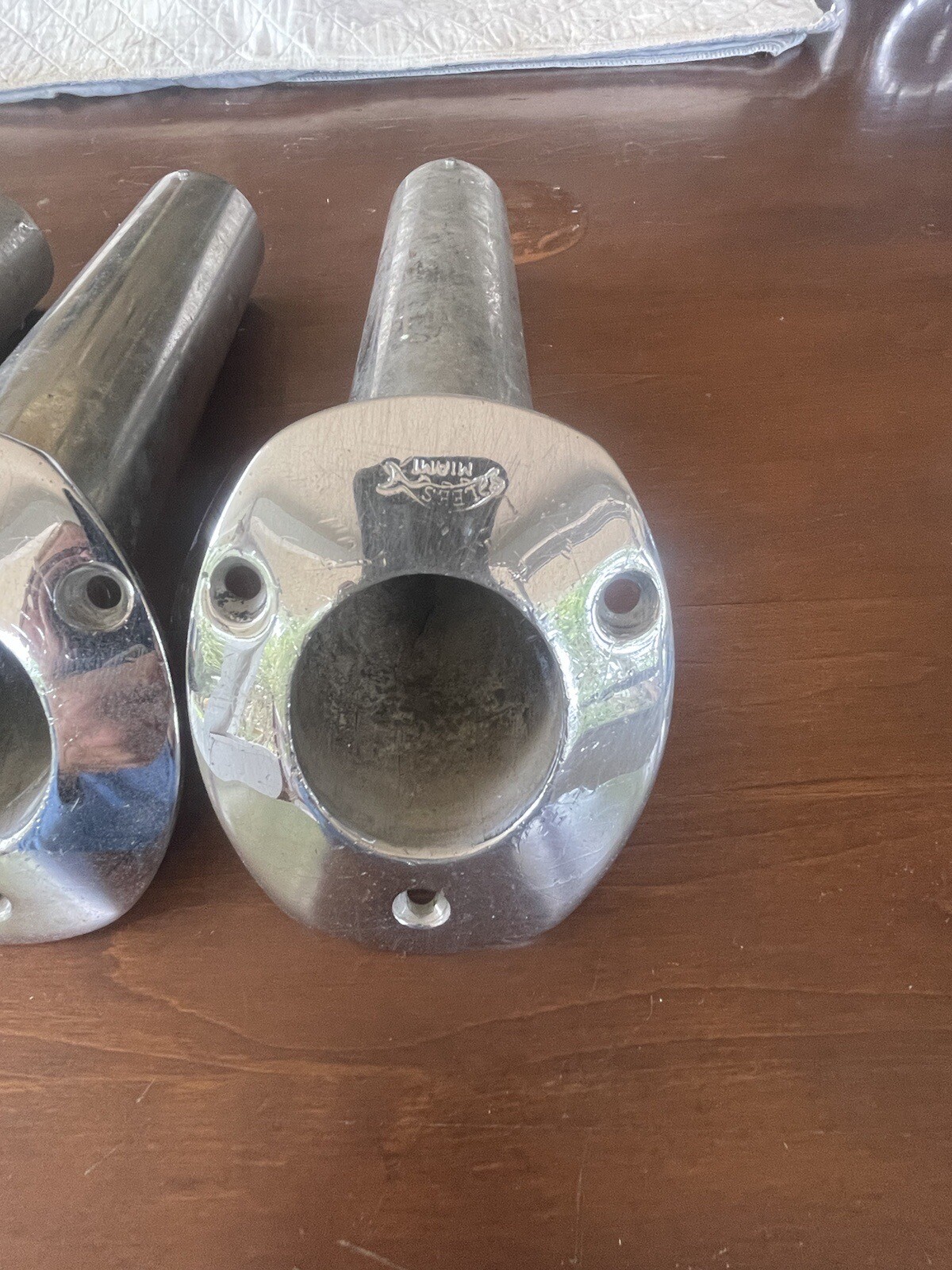 Lee’s Tackle Chromed Over Bronze Fishing Rod Holders eBay