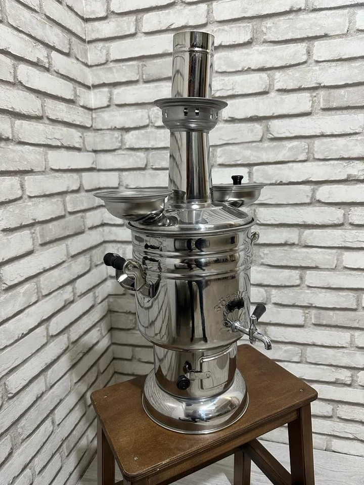 Samovar 8 litros, la tetera Foto 3 de 4