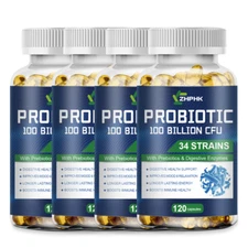 120 ULTRA PROBIOTIC 100 Billion CFU NOW ULTIMATE FLORA PRIMAL NATURE'S KEY ALIGN