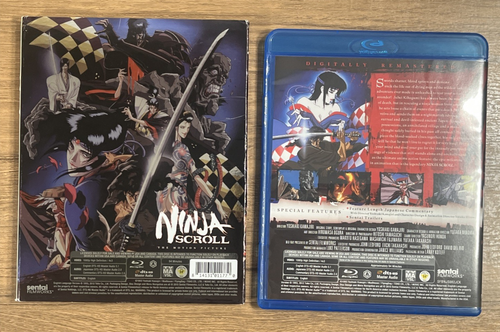 Ninja Scroll (Blu-ray) with Slipcover Sentai Filmworks Out of Print - Foto 3 di 10