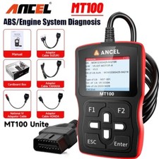 Herramienta de diagnóstico de motocicleta MT100 lector de códigos de verificación del motor escáner OBD2