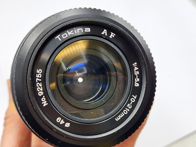 Tokina AF 70-210mm F4.5-5.6 Zoom Lens for Maxxum/Sony A Mount DSLR