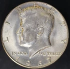 1967  Kennedy Half Dollar  BU-LOT AA-3590