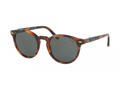 Polo Ralph Lauren Occhiali da Sole PH4151 501771 Havana Verde Uomo  originali | eBay