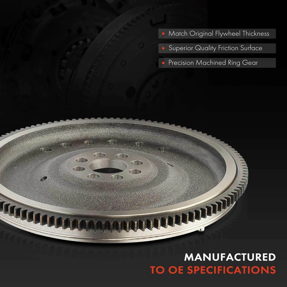 Volante de embrague para Toyota Camry 89-01 MR2 Celica 8 agujeros de perno 120 dientes manual Foto 3 de 4