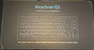 KEYCHRON Q1 QMK CUSTOM MECHANICAL KEYBOARD - VERSION 1