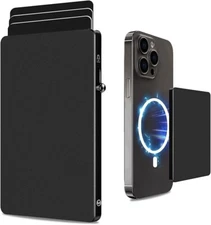 Magnetic Wallet for Magsafe Wallet,Ultra-thin Metal Card Holder Phone Walet Bx26