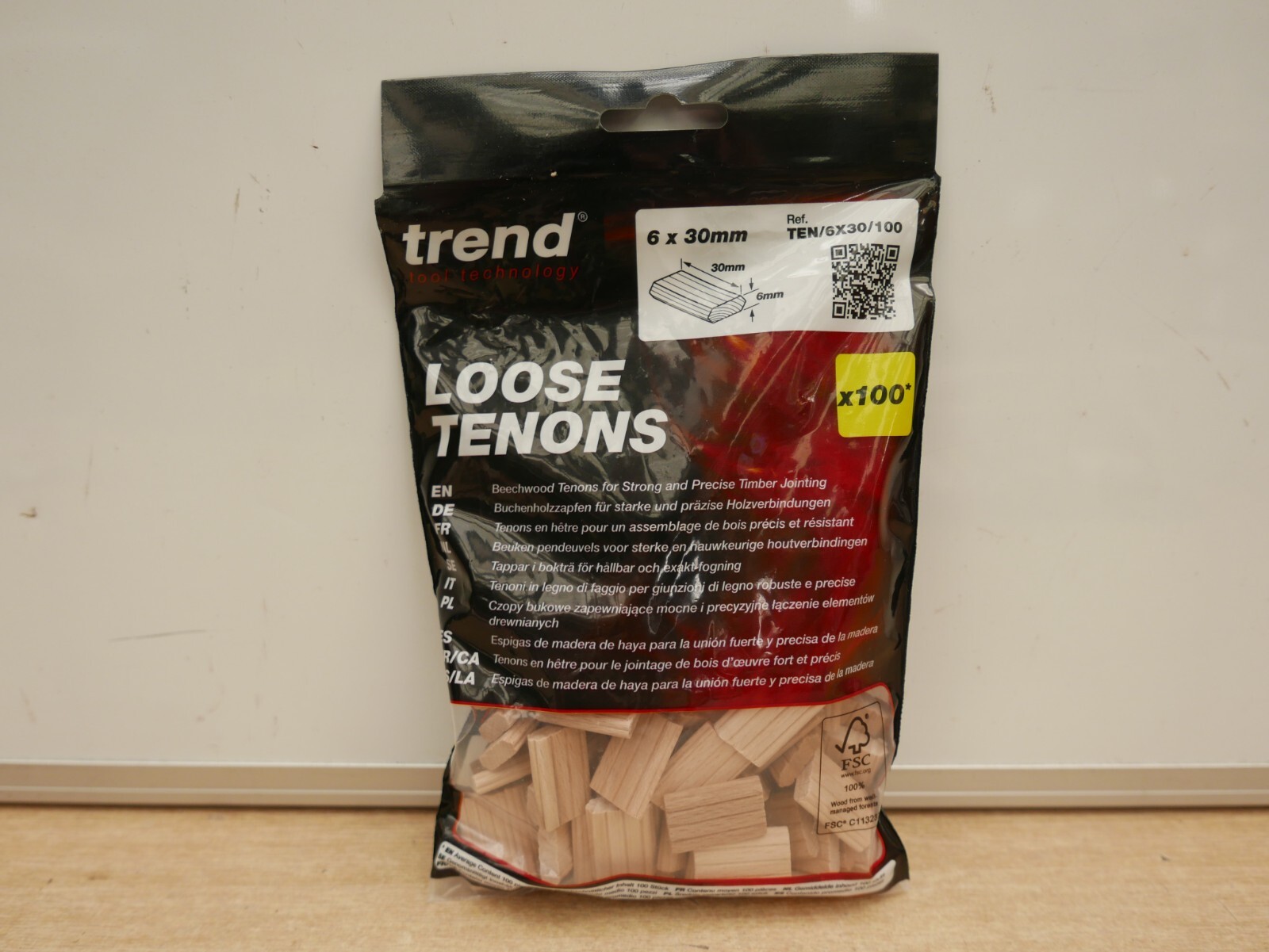 trend ten/6x30/100 6mm x 30mm loose tenons festool domino