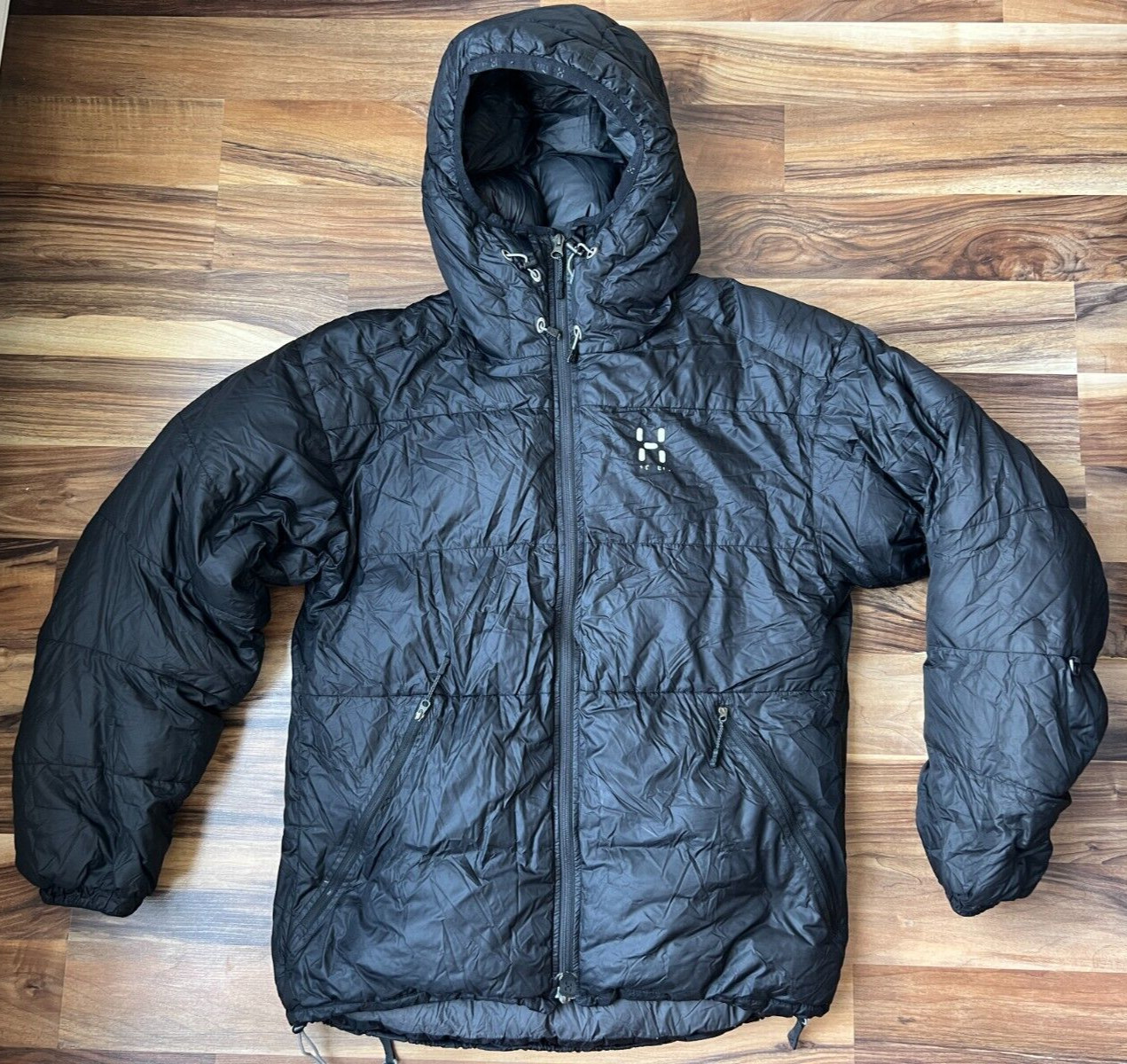 Haglofs Men's Expedition Puffer Black Down Jacket Coa… Gem