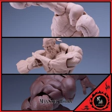 NEW AUTHENTIC ROMANKEY 1/12 ACTION FIGURE MALE BODY BIG GUY SET OF 3 Presale