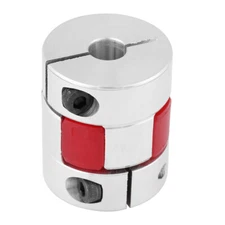 1pc Aluminum Alloy Plum Shaft Coupling Coupler Connect D25 L30 7-11mm♡