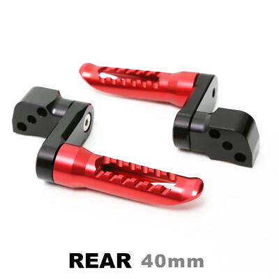 BOB CNC Passenger Foot Pegs 4cm Riser For Honda CBR1000RR 2004-2007 06 05
