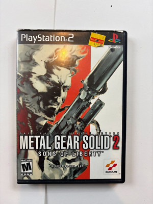 Metal Gear Solid 2: Sons Of Liberty (Sony PlayStation 2 PS2, 2003)