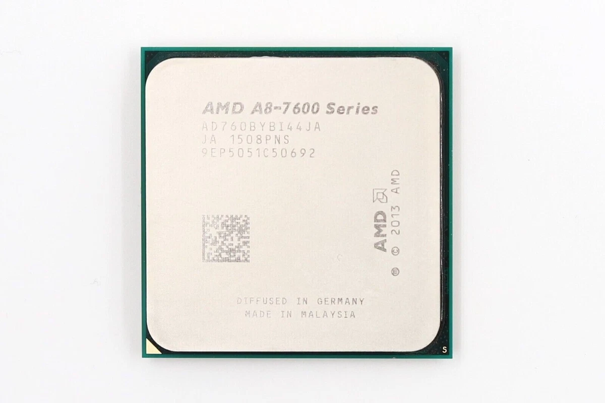 Socket FM2+ Computer Processors AMD A8-7600 Processor Model for