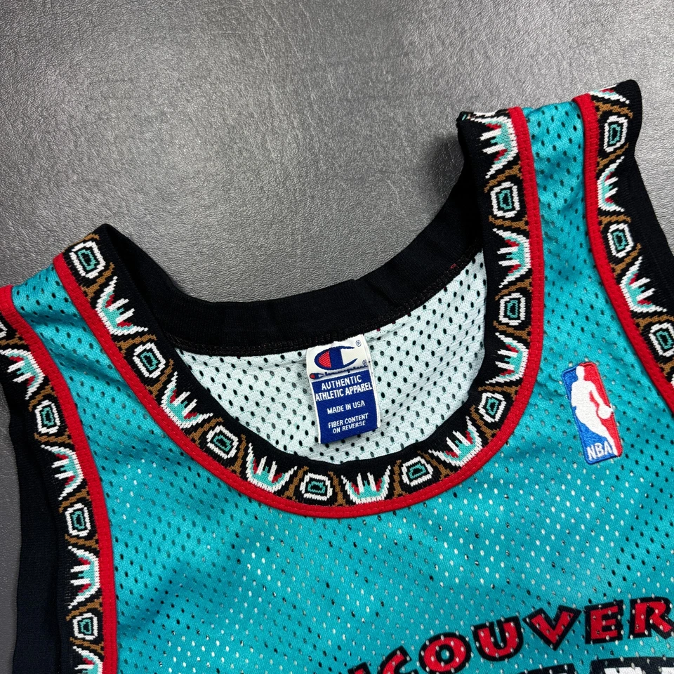 100% Authentic Shareef Abdur Rahim Vintage Champion Grizzlies Jersey Size 44 M L - Image 3 of 4