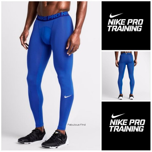 NIKE PRO Mens Compression Training Spandex Tights Base Layer HYPERCOOL/HYPERWARM - Picture 95 of 114