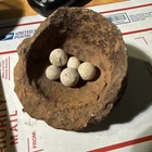 Dug Civil War 💥 🇺🇸 💣 Scarce Large Hitchkiss Base W Grape Shot
