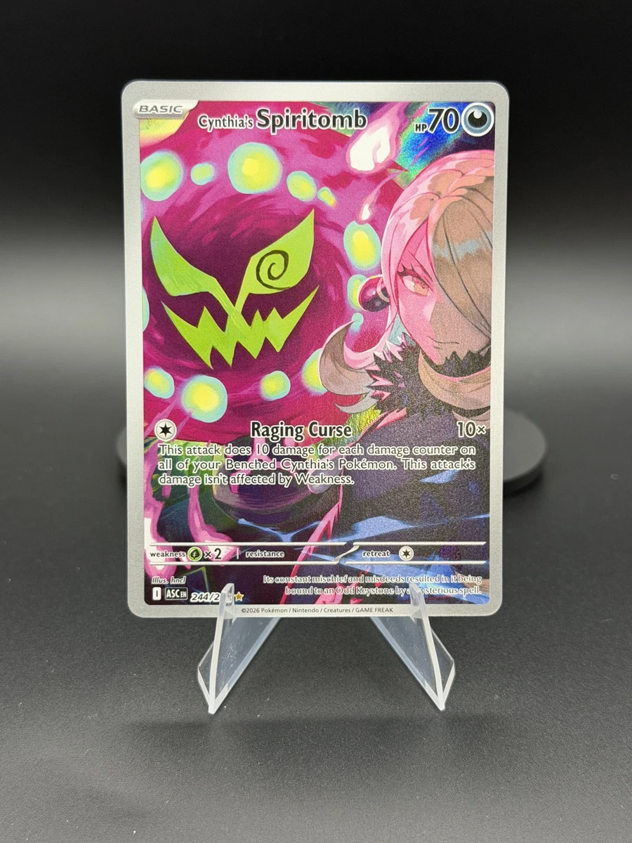 Cynthia's Spiritomb Pokémon TCG Cards for sale | eBay