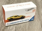HOT WHEELS RED LINE 71 LAMBORGHINI MURA P400 SV MINT IN THE BOX ONE OF A KIND