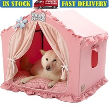 Dog Tent Bed Cozy Indoor House 360  Ventilation Washable Cushioned Non Skid New